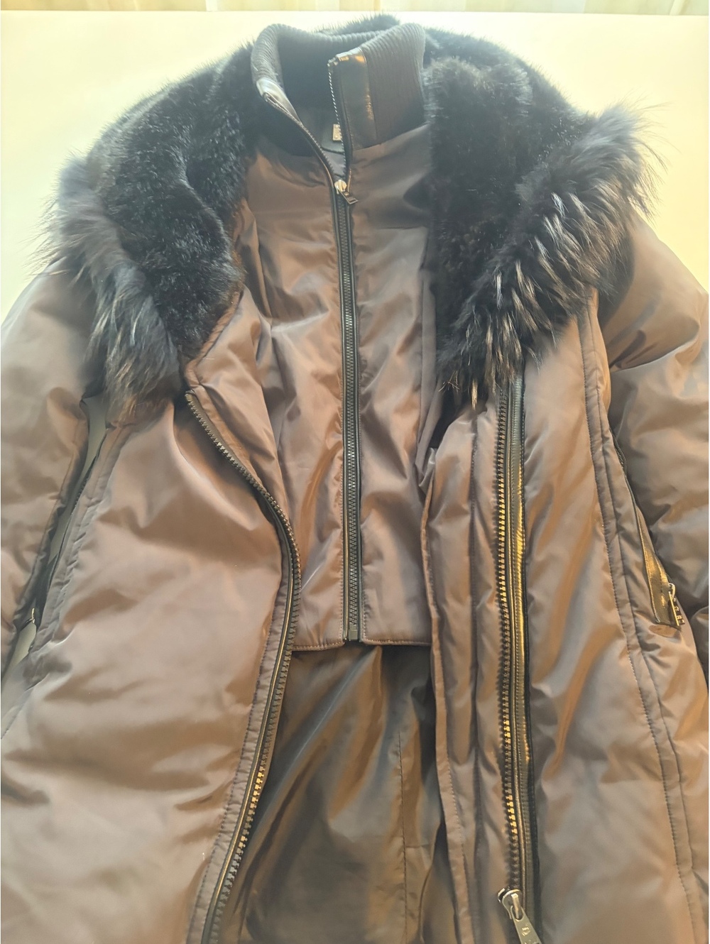 Sicily Women's Winter Puffer with Fur Collar